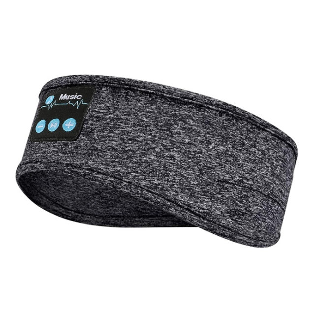 Super Cozy Headband (Wireless Bluetooth V5.0 With Music Call Stereo Shading Sleep Headband)