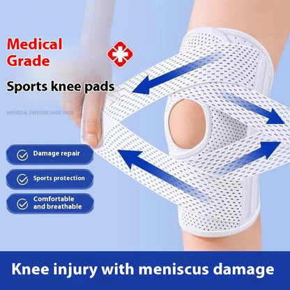 Open Patella Knee Brace with V-Shaped Cross Straps