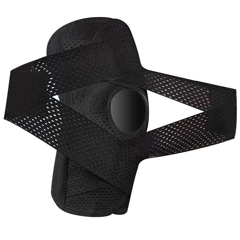 Open Patella Knee Brace with V-Shaped Cross Straps