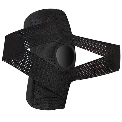 Open Patella Knee Brace with V-Shaped Cross Straps