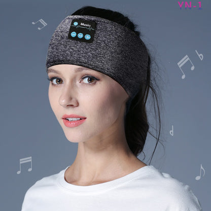 Super Cozy Headband (Wireless Bluetooth V5.0 With Music Call Stereo Shading Sleep Headband)