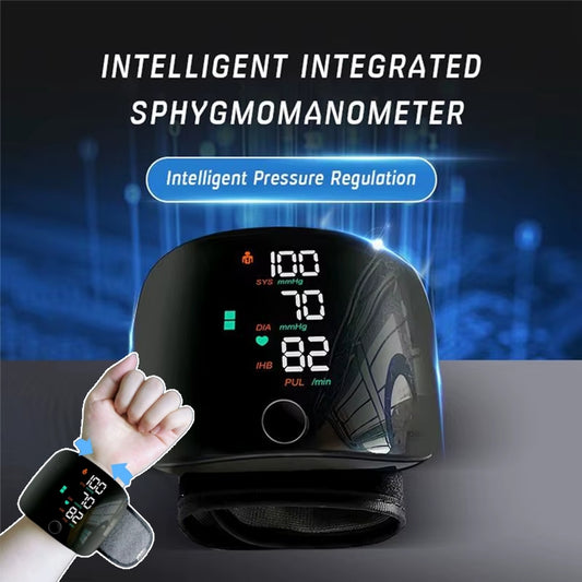 USB-C Rechargeable Wrist Blood Pressure Monitor